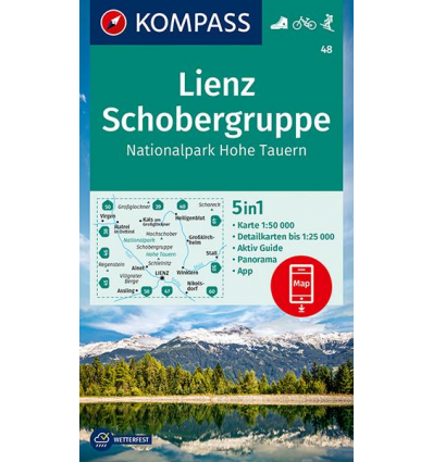 Lienz, Schobergruppe, Nationalpark Hohe Tauern 1:50.000