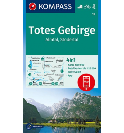 Almtal, Totes Gebirge, Stodertal 1:50.000