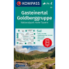 Gasteinertal, Goldberggruppe, Nationalpark Hohe Tauern 1:50.000