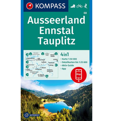 Ausseerland, Ennstal, Tauplitz 1:50.000