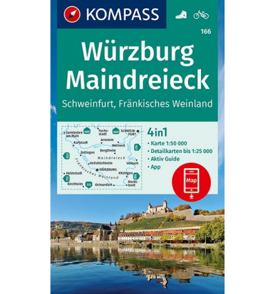 Würzburg, Maindreieck 1:50.000