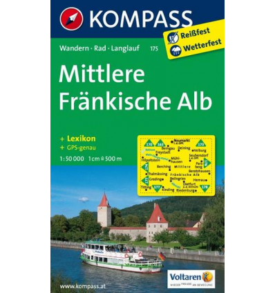 Mittlere Fränkische Alb 1:50.000