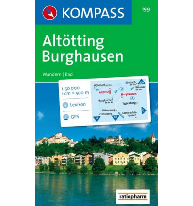 Altötting, Burghausen 1:50.000