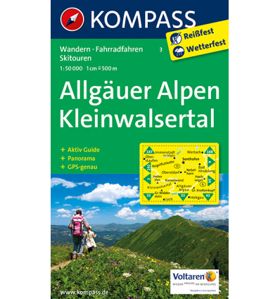 Allgäuer Alpen, Kleinwalsertal 1:50.000