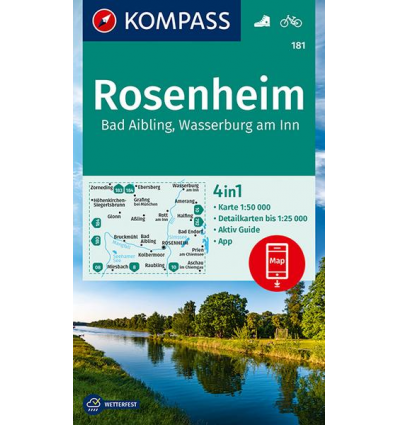 Rosenheim, Bad Aibling, Wasserburg am Inn 1:50.000