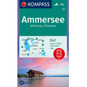 Ammersee, Wörthsee, Pilsensee 1:25.000