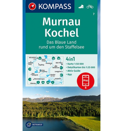 Murnau, Kochel 1:50.000