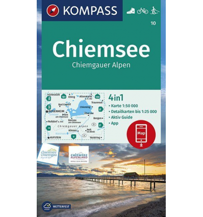 Chiemsee, Chiemgauer Alpen 1:50.000
