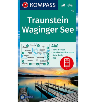 Traunstein, Waginger See 1:50.000