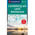 Landsberg am Lech, Ammersee 1:50.000