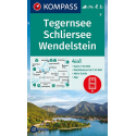 Tegernsee, Schliersee, Wendelstein 1:50.000