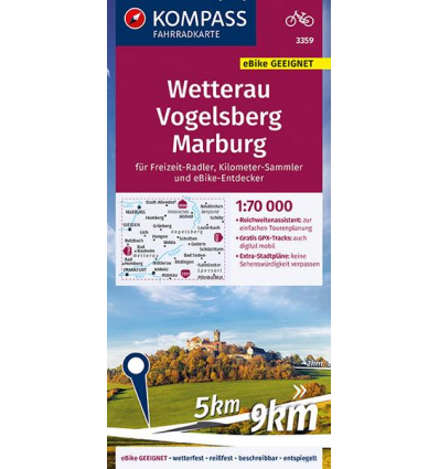 Wetterau, Vogelsberg, Marburg