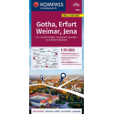 Gotha, Erfurt, Weimar, Jena