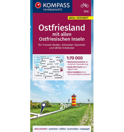 Ostfriesland mit allen Ostfriesischen Inseln