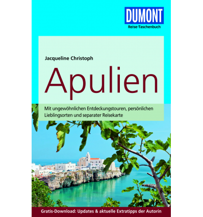 Libro tascabile da viaggio Puglia guida in lingua tedesca