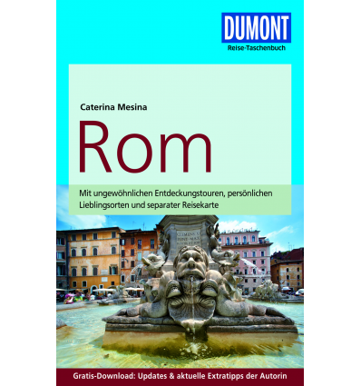 Libro tascabile da viaggio Roma guida in lingua tedesca