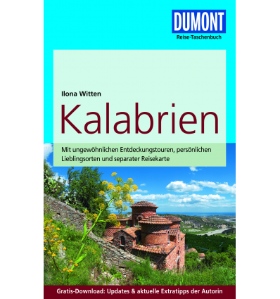 Libro tascabile da viaggio Calabria guida in lingua tedesca