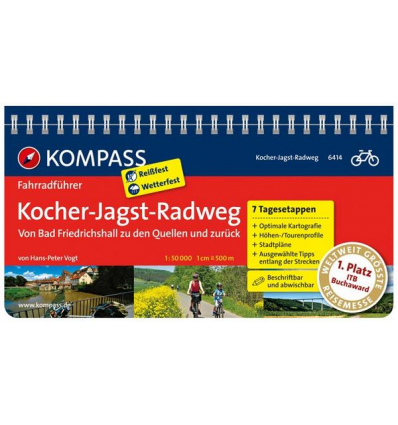 Kocher-Jagst-Radweg guida in lingua tedesca