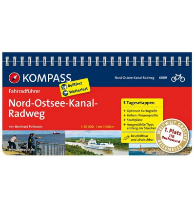 Nord-Ostsee-Kanal-Radweg guida in lingua tedesca