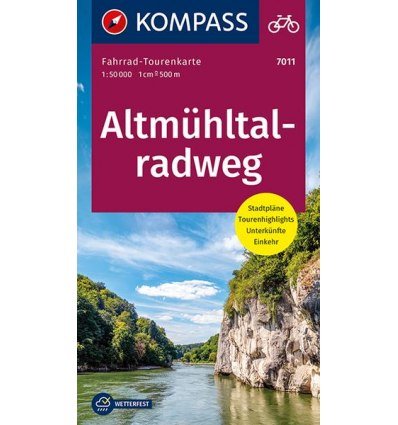 Altmühltalradweg guida in lingua tedesca