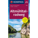 Altmühltalradweg guida in lingua tedesca