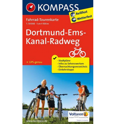 Dortmund-Ems-Kanal-Radweg guida in lingua tedesca