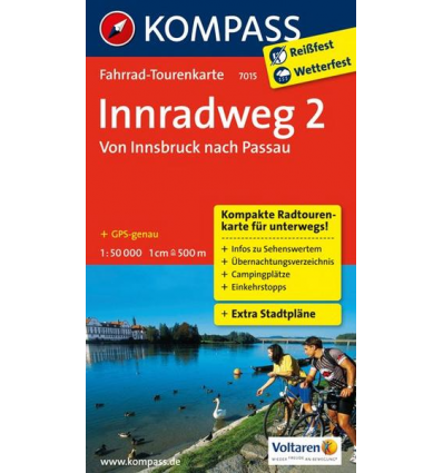 Innradweg 2, Von Innsbruck nach Passau guida in lingua tedesca