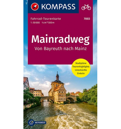 Mainradweg, Von Bayreuth nach Mainz guida in lingua tedesca