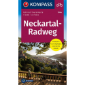 Neckartal-Radweg guida in lingua tedesca