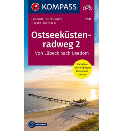 Ostseeküstenradweg 2, Von Lübeck nach Usedom guida in lingua tedesca