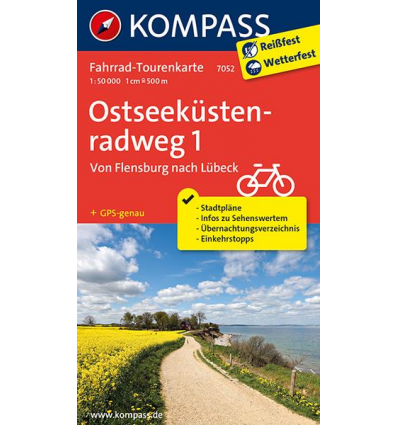 Ostseeküstenradweg 1, Von Flensburg nach Lübeck guida in lingua tedesca