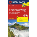 Rheinradweg 1, Von Stein am Rhein nach Mannheim guida in lingua tedesca