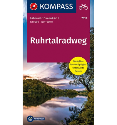 Ruhrtalradweg guida in lingua tedesca