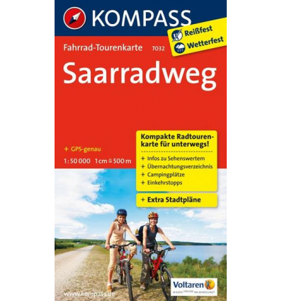 Saarradweg guida in lingua tedesca