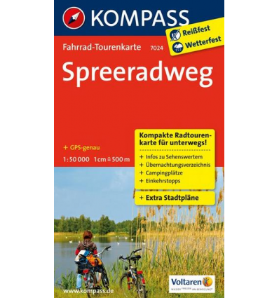 Spreeradweg guida in lingua tedesca