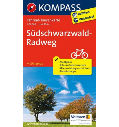Südschwarzwald-Radweg guida in lingua tedesca