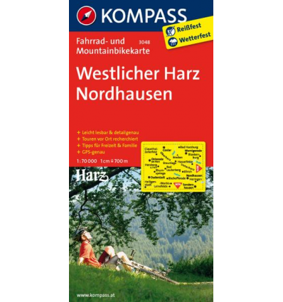 Westlicher Harz, Nordhausen guida in lingua tedesca