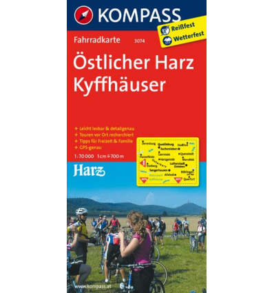 Östlicher Harz, Kyffhäuser guida in lingua tedesca