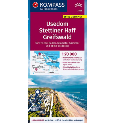 Usedom, Stettiner Haff, Greifswald guida in lingua tedesca