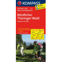 Nördlicher Thüringer Wald guida in lingua tedesca
