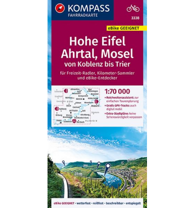 Hohe Eifel, Ahrtal, Mosel, Von Koblenz bis Trier guida in lingua tedesca