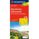 Westlicher Odenwald, Rhein, Neckar, Heidelberg guida in lingua tedesca