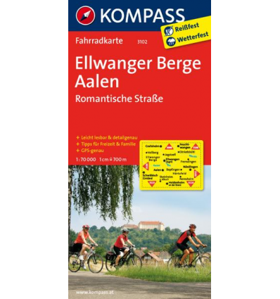 Ellwanger Berge, Aalen, Romantische Straße guida in lingua tedesca