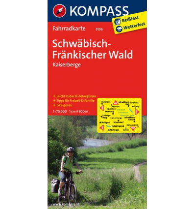 Schwäbisch-Fränkischer Wald, Kaiserberge guida in lingua tedesca