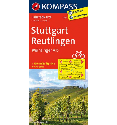Stuttgart, Reutlingen, Münsinger Alb guida in lingua tedesca