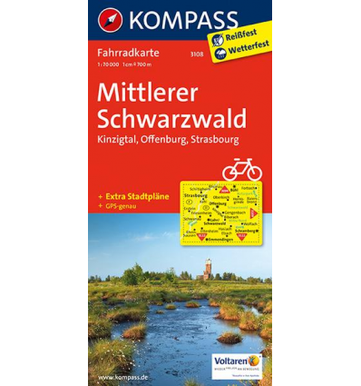 Mittlerer Schwarzwald, Kinzigtal, Offenburg, Strasbourg guida in lingua tedesca