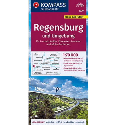 Regensburg und Umgebung guida in lingua tedesca