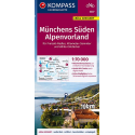 Münchens Süden, Alpenvorland guida in lingua tedesca