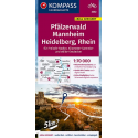 Pfälzerwald, Mannheim, Heidelberg, Rhein guida in lingua tedesca