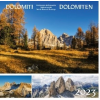 Postkartenkalender Dolomiten, querformat TOFANE 2023